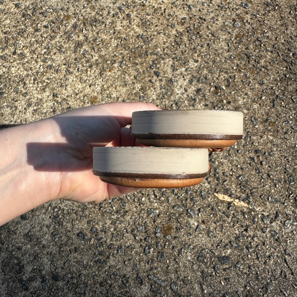 La Pinta Genuine Brown Leather Sandal - Size 39 - Picture 5 of 5